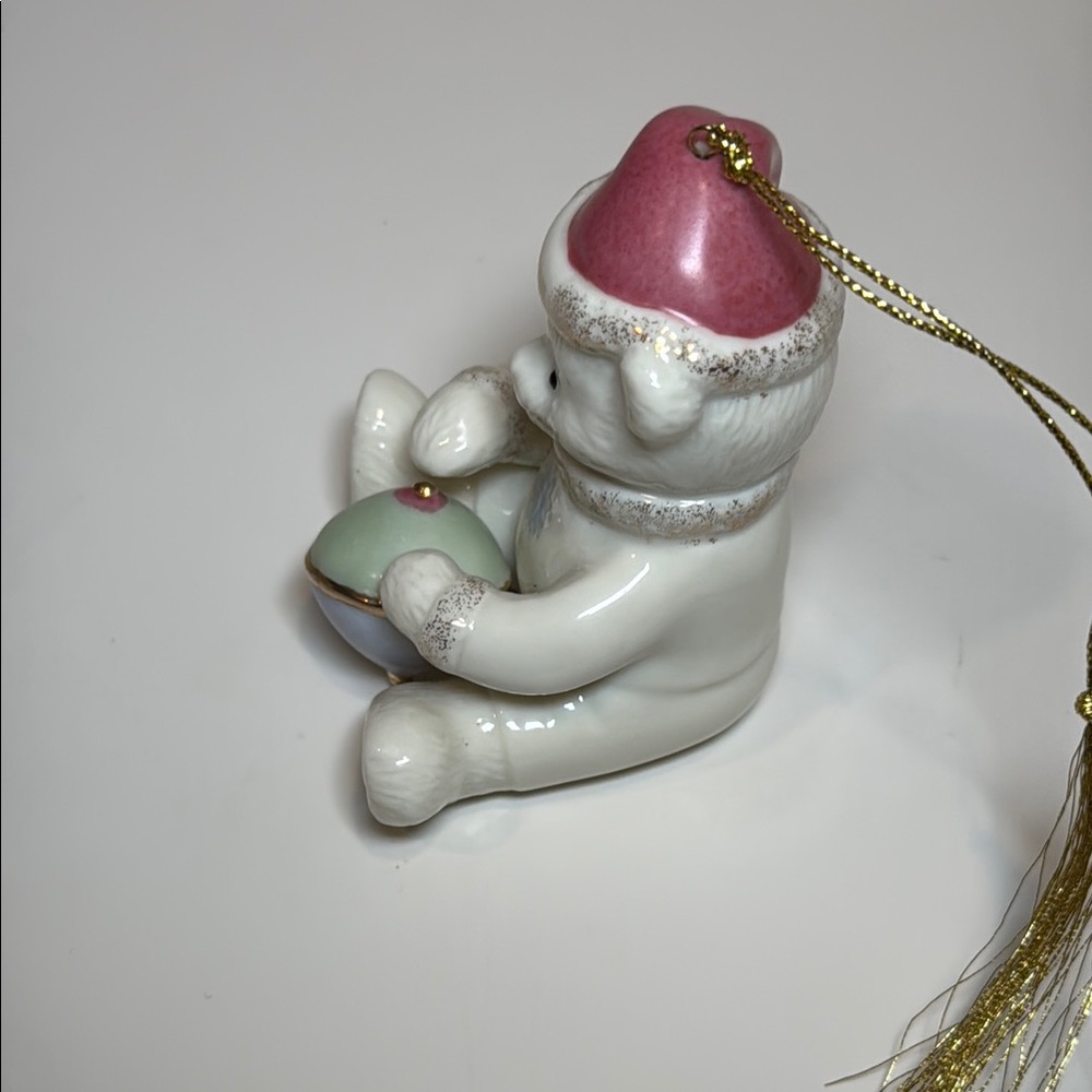 Lenox 2007 Teddy with Pink Hat - Picture 6 of 12